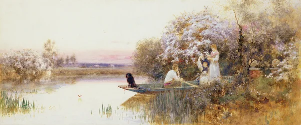Bloesems plukken, 1895